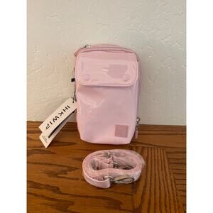 Ihkwip Patent Everyday Essentials crossbody bag in pink